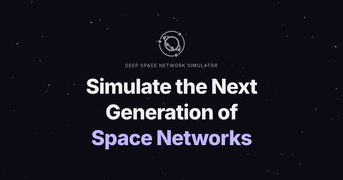 Space Network Pdf DSNS | Deep Space Network Simulator